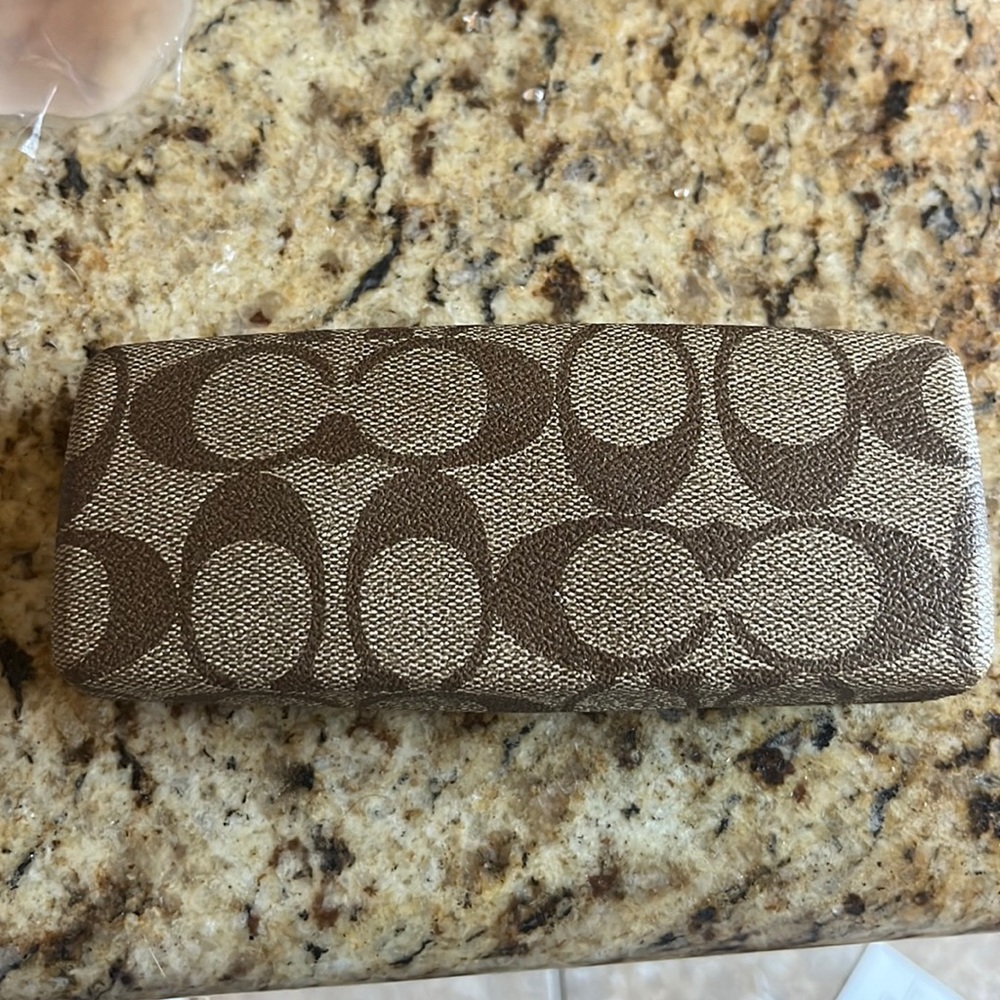 Coach glasses case